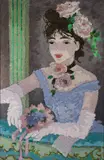 Suzanne Eisendieck, Suzanne Eisendieck Fr. 1908-1998 "Loge au Theatre Fenice"