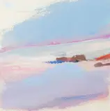 Connie Hayes, Connie Hayes Am. 20th Century Group Lot: 1] "Peaks Island Shallows" 1981 2] "Shore Stratus"