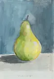 Robert Kulicke, Robert Kulicke Am. 1924-2007 Green Pear Still Life
