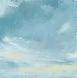 Eric Aho, Eric Aho Am. b. 1966 "May 7th, 2004" (Sky Study, After Constable)