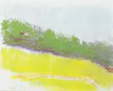 Wolf Kahn, Wolf Kahn Am. 1927-2020 Vermont Hillside