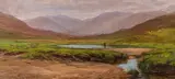 Strathfillan by William Luker Sr., 1877, Oil on canvas, offered Aug 2020