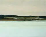 John Louis Laurent, John Louis Laurent Am. 1921-2005 "Sketch for January Thaw-York River"