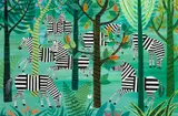 Dahlov Ipcar, Dahlov Ipcar Am. 1917-2017 "Zebra Wood"