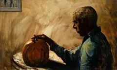 Stephen Etnier, Stephen Etnier Am. 1903-1984 "Arthur Clayton", 1964, Oil on canvas