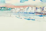 Carl Sprinchorn, Carl Sprinchorn Am. 1887-1971 Winter River-Sweden