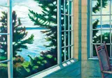 Elena Jahn, Elena Jahn Am. 1938-2014 "Isle of Spring, Porch South"