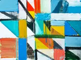 Irving B. Haynes, Irving B. Haynes Am. 1927-2005 China Lake, 2003, Acrylic on paper