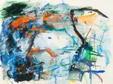 Drook at Cape Race by James Bohary, 1978, Acrylic on paper, offered Aug 2020