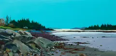 In Shore by Edward Howard Betts, Oil on masonite, offered Aug 2020