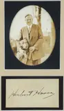 President Herbert Hoover, 31st President of the US, ink signature