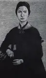 Barry Moser, Portrait of Emily Dickinson, 1980, wood, engraving