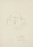Pablo Picasso, William Shakespeare, 1965, lithograph on wove paper