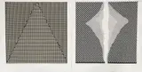 Raymond Arnold, Et Pour Chaque Sens Il Y Une Image V and III, (2 prints), 1994-96, etching aquatint and engraving