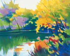 Cloistered Inlet by Tadashi Asoma, lithograph printed in colors, offered Aug 2026