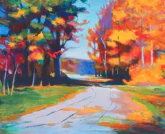 Golden Passage by Tadashi Asoma, lithograph printed in colors, offered Aug 2026