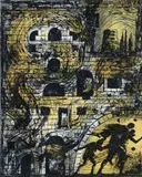 Eugene Berman, Untitled, from The Flight Portfolio, printed in 1967, published in 1971, color