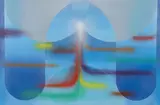 Jon C. Crawford, Untitled Abstraction, 1981, acrylic on canvas