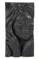 Enrico Glicenstein, Untitled, bronze bas-relief