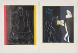 Night Watchman and Twin Forms, 1996, serigraphs printed in colors, 21.75 x 18.25 inches by Lawson, Sonia, R.A., R.W.S., R.W.A, pencil, offered Aug 2026