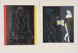 Night Watchman and Twin Forms, 1996, serigraphs printed in colors, 21.75 x 18.25 inches by Lawson, Sonia, R.A., R.W.S., R.W.A, pencil, offered Aug 2026