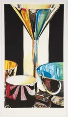 Sears Tower by Jeanette Pasin Sloan, 1986, lithograph printed in colors, offered Aug 2026