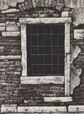 Terence Warren, Venice Study I, mezzotint, 5.75 x 4.25 inches, pencil