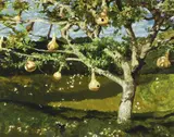 Jamie Wyeth, (American, b.1946), The Gourd Tree, 2002, serigraph printed in color