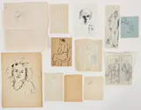 Leonard Lieb, 12 Portrait Studies, undated