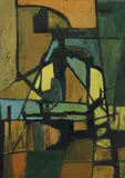 Leonard Lieb, Untitled Abstraction, undated, c.1950s