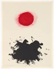 Untitled, from The Flight Portfolio, printed in 1969, published in 1971, color by Adolph Gottlieb, lithograph on Arches paper, offered Jun 2026