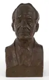 Enrico Glicenstein, (Polish/Jewish/American, 1870-1942), Lord Arthur James Balfour (The Earl of Balfour), 1928, cast