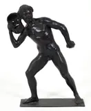 Enrico Glicenstein, (Polish/Jewish/American, 1870-1942), Youth with Mask (Love Abducting Power)