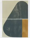 Big Grey, 2005, color by Richard Gorman Rha, woodcut diptych, each, offered Jun 2026