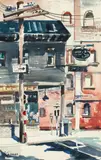 Dong Kingman, (Chinese-American, 1911-2000), One Way Street, c.1960s
