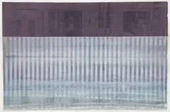 Moshe Kupferman, Untitled, 1995, mixed media on paper
