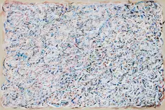 Mark Tobey, Untitled Abstract, undated, gouache and watercolor on heavy paper board