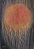Sun Abstraction by Virgil Cantini, 1965, oil on relief pressed paper, offered Jun 2026