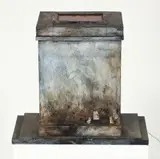 Adrienne Heinrich, Refuge and Strength - Light Box Construction, undated, mixed media with wood and glass