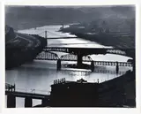 Clyde Hare, Monongahela at Dawn, gelatin silver photograph printed by Hare
