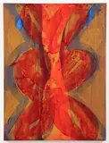 Joann Maier, Untitled Abstraction, c.1989, acrylic on board