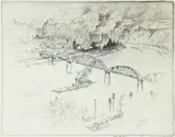 Joseph Pennell, Homestead, 1909, etching on paper