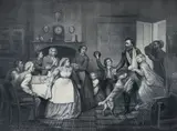 Home Again by after Trevor McClurg, 1866, lithograph on paper, offered Jun 2026