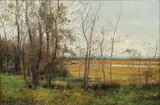 (American, 1869-1925), Country Landscape, undated by Katherine Irene Langdon, c.1890, oil on canvas, offered Jun 2026