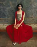 Full Length Society Portrait of a New York City Lady by Seymour M. Stone, 1923, oil on canvas, offered Jun 2026
