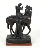 Crusader, first cast 1927, patinated by Samuel William Ward Willis, bronze statue, offered Jun 2026