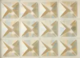 Untitled Paper Construction, 1979, paper and by Rosemarie Haag Bletter, pastel, offered May 2026