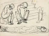 Enrico Glicenstein, (Polish/Jewish/American, 1870-1942), Sorrow [Douleur]