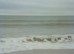 Grey Sea at Squibnocket, 2000, color by Jane Haskell, photograph, offered May 2026