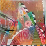 Untitled Abstract, 1980's by Aleah Koury, pastel and mixed media on paper, offered May 2026